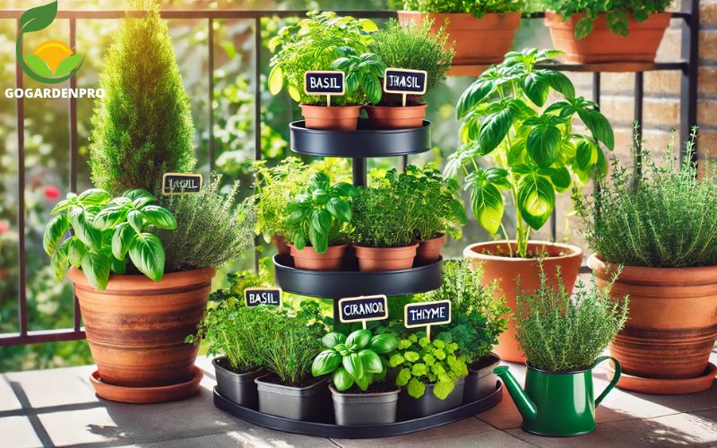 Container Gardening Ideas - Herb Haven